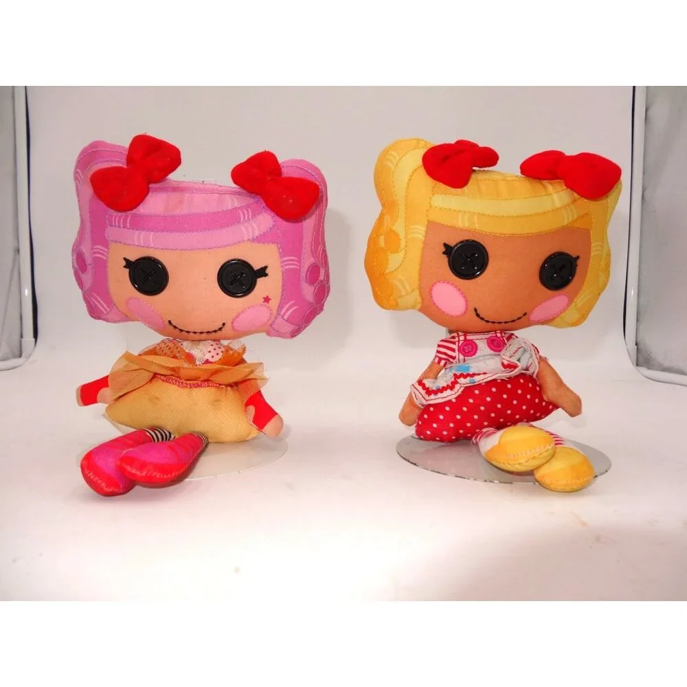 Lalaloopsy Doll Spot Splatter Splash‎ and Peanut Big Top Soft Plush Cloth